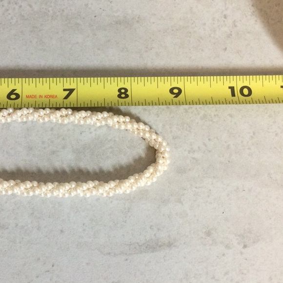 Dual look twisted Pearl necklace - Picture 6 of 6